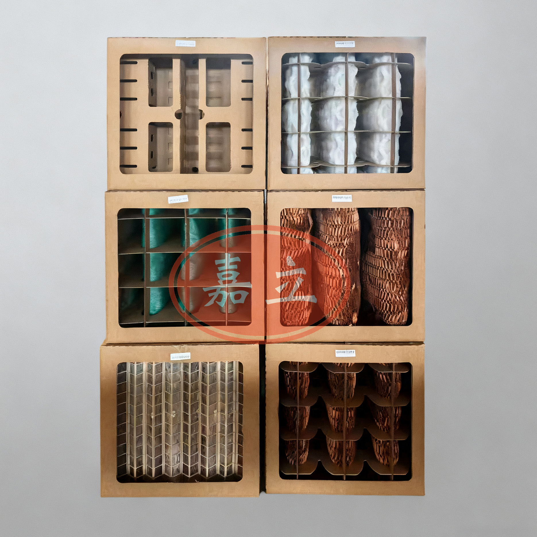 临城纸盒式漆雾过滤纸箱